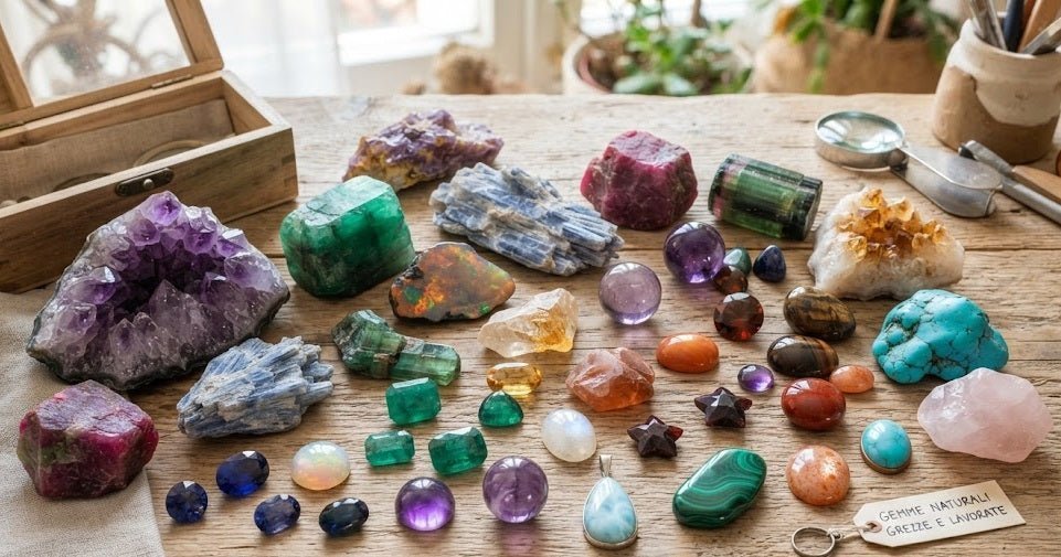 Significato delle Pietre Naturali nei Gioielli - Creollane di Anna - Gioielli Handmade