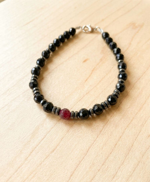 Bracciali Bracciale da uomo onice | Handmade Italia - Handmade Made in Italy
