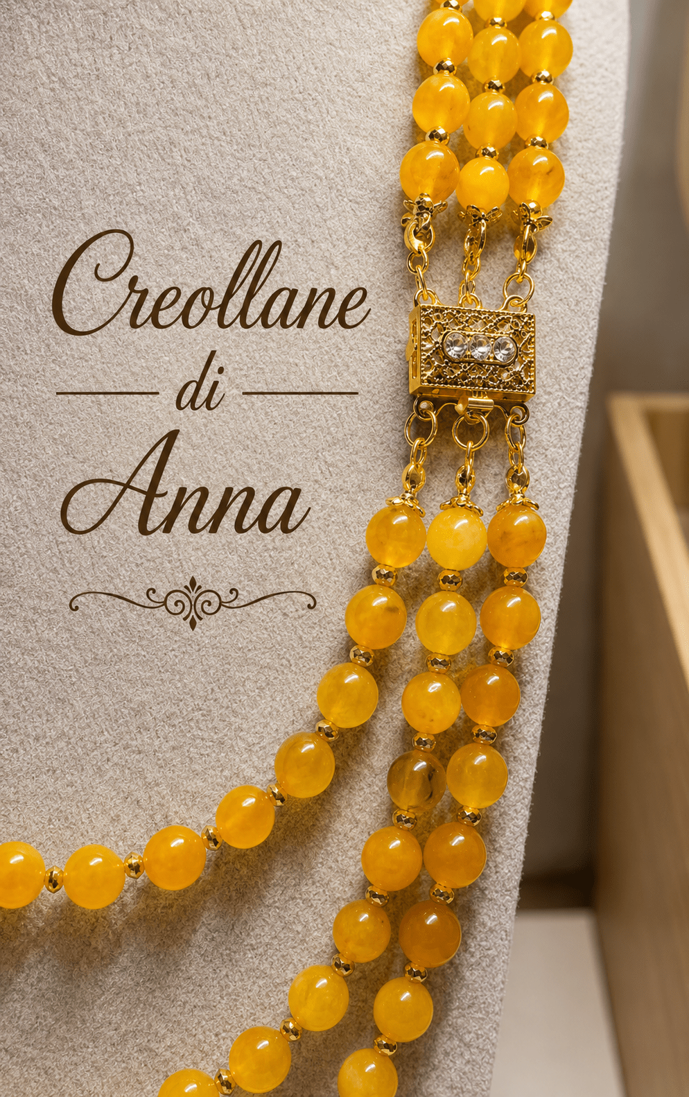 Collane Collana Multistrato Artigianale Handmade | Serpentino, Agata e Cristalli Verdi | Made in Italy - Handmade Made in Italy