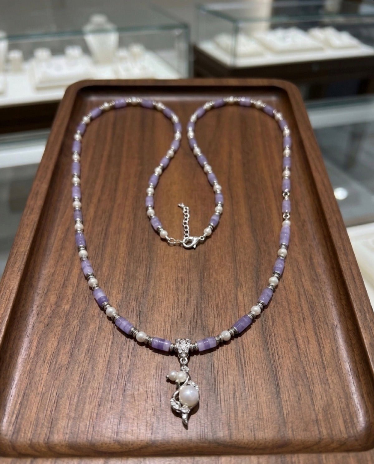 Collane Set collana e orecchini in pietra naturale | Handmade Italia - Handmade Made in Italy