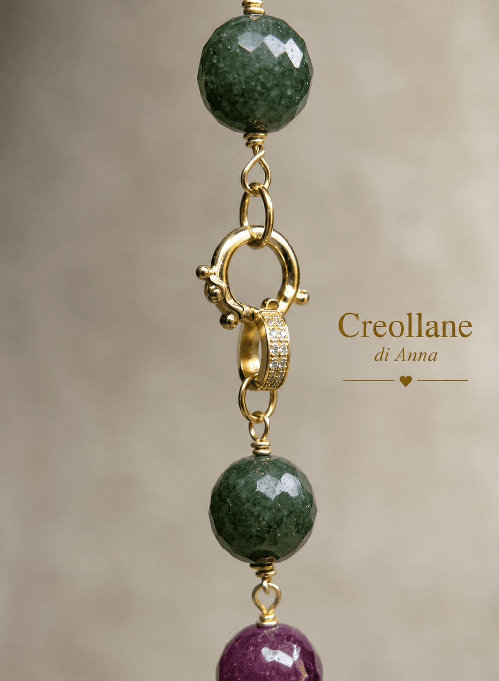 Collane Set Gioielli Artigianale Handmade | Agata a Catena Rosario | Collana, Orecchini e Bracciale | Made in Italy - Handmade Made in Italy